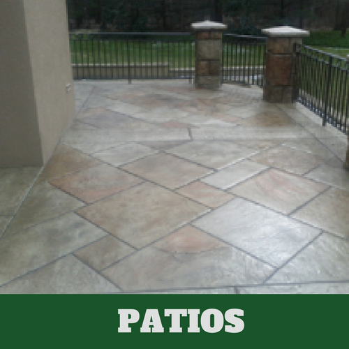 Picture of a stamped patio in Brentwood, TN.